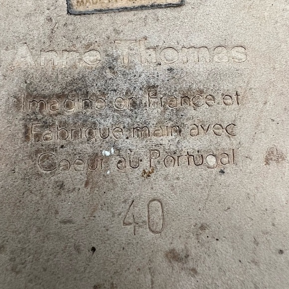 Anne Thomas Tan Strappy Flat Sandals Size 40 Women's - Picture 2 of 9